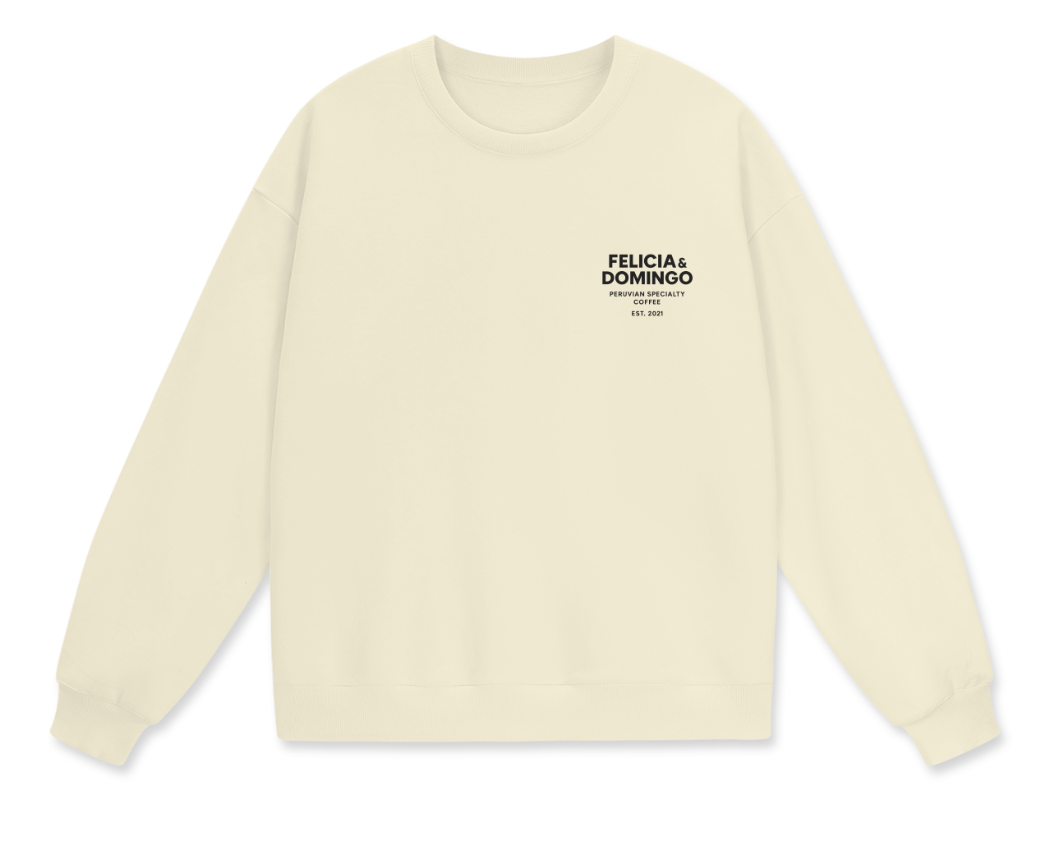 Sol de Domingo Sweatshirt | Coffee-Inspired Streetwear – Felicia