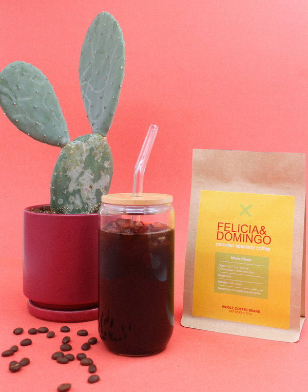 Single original Peruvian specialty coffee with notes of dark chocolate and brown sugar